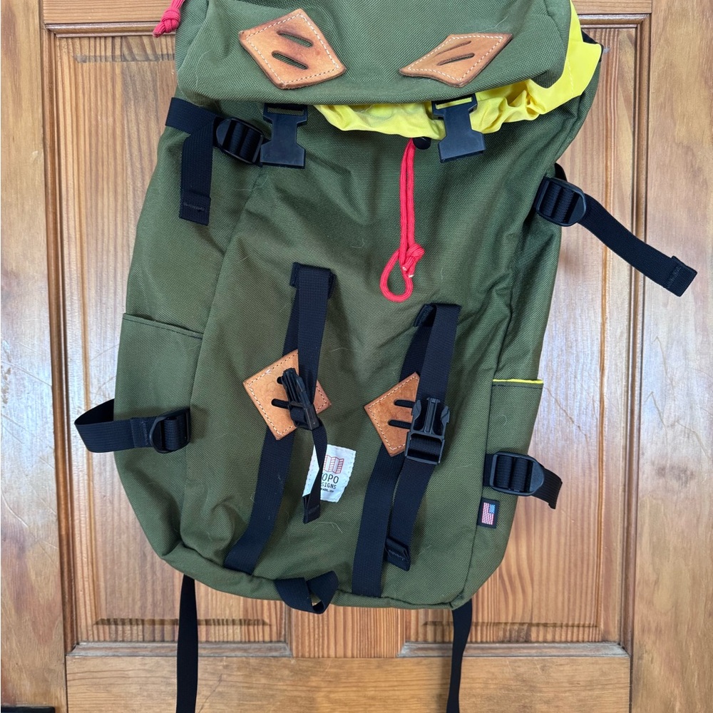Topo Klettersacks Backpack GREEN